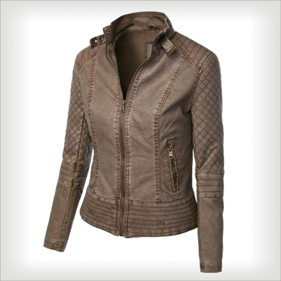 Leather jacket