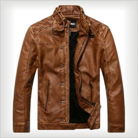 Leather jacket
