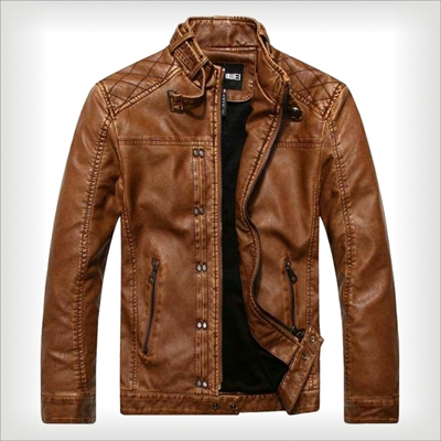 Leather jacket