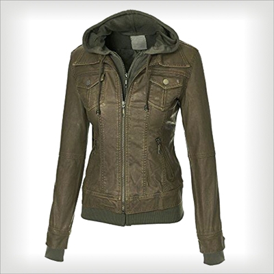 Leather jacket